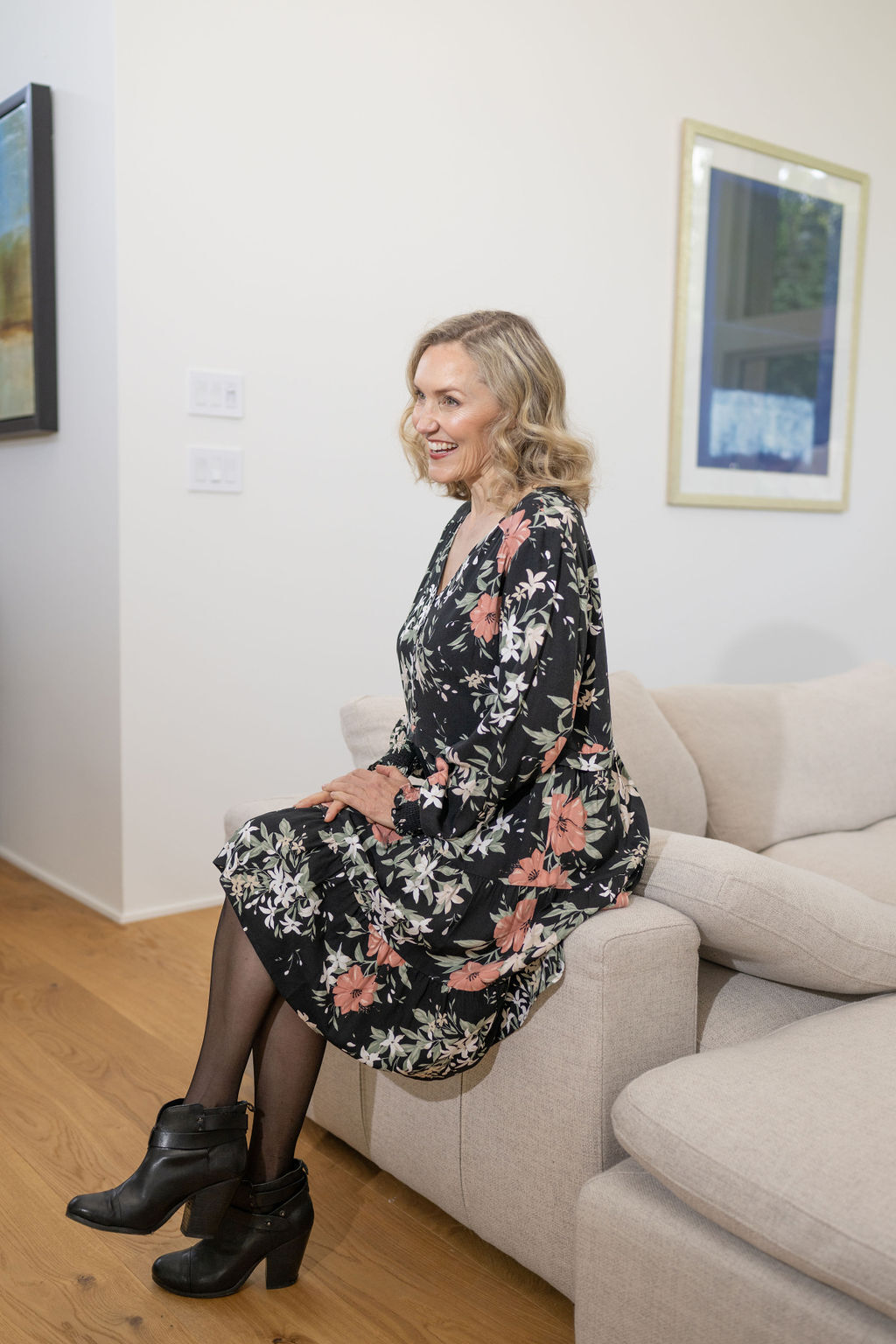 Lily Florally Multifaceted Tunic Image 1