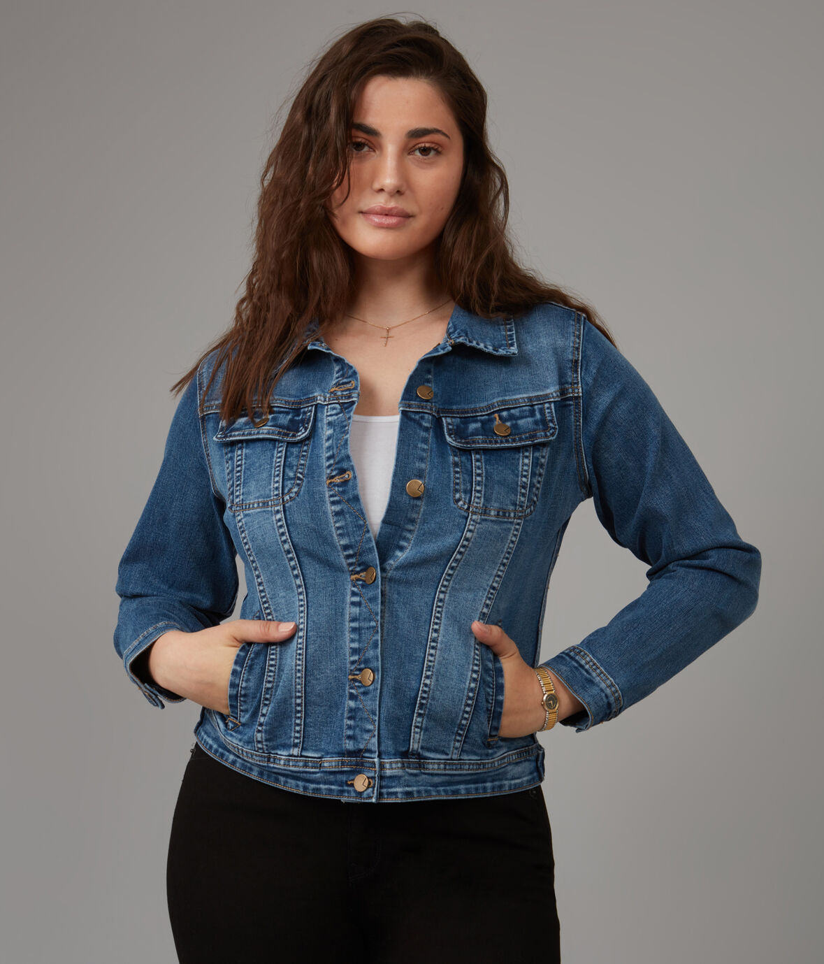 Classic Denim Jacket Image 4