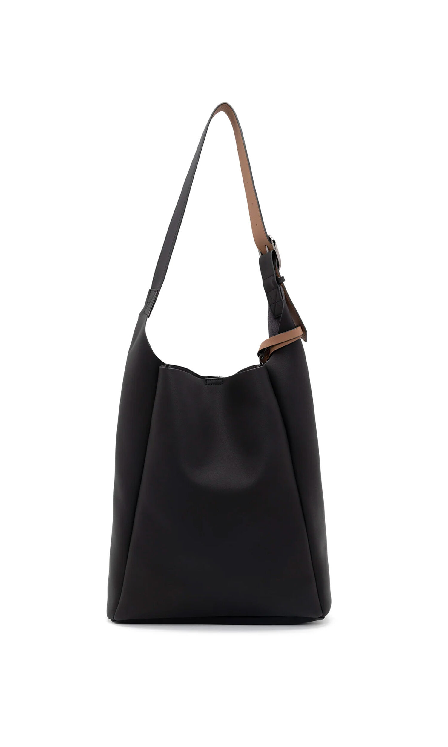 Vegan Leather Hobo Bag Image 4