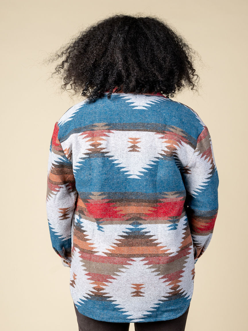 Long Sleeve Button-Up Jacket Image 2