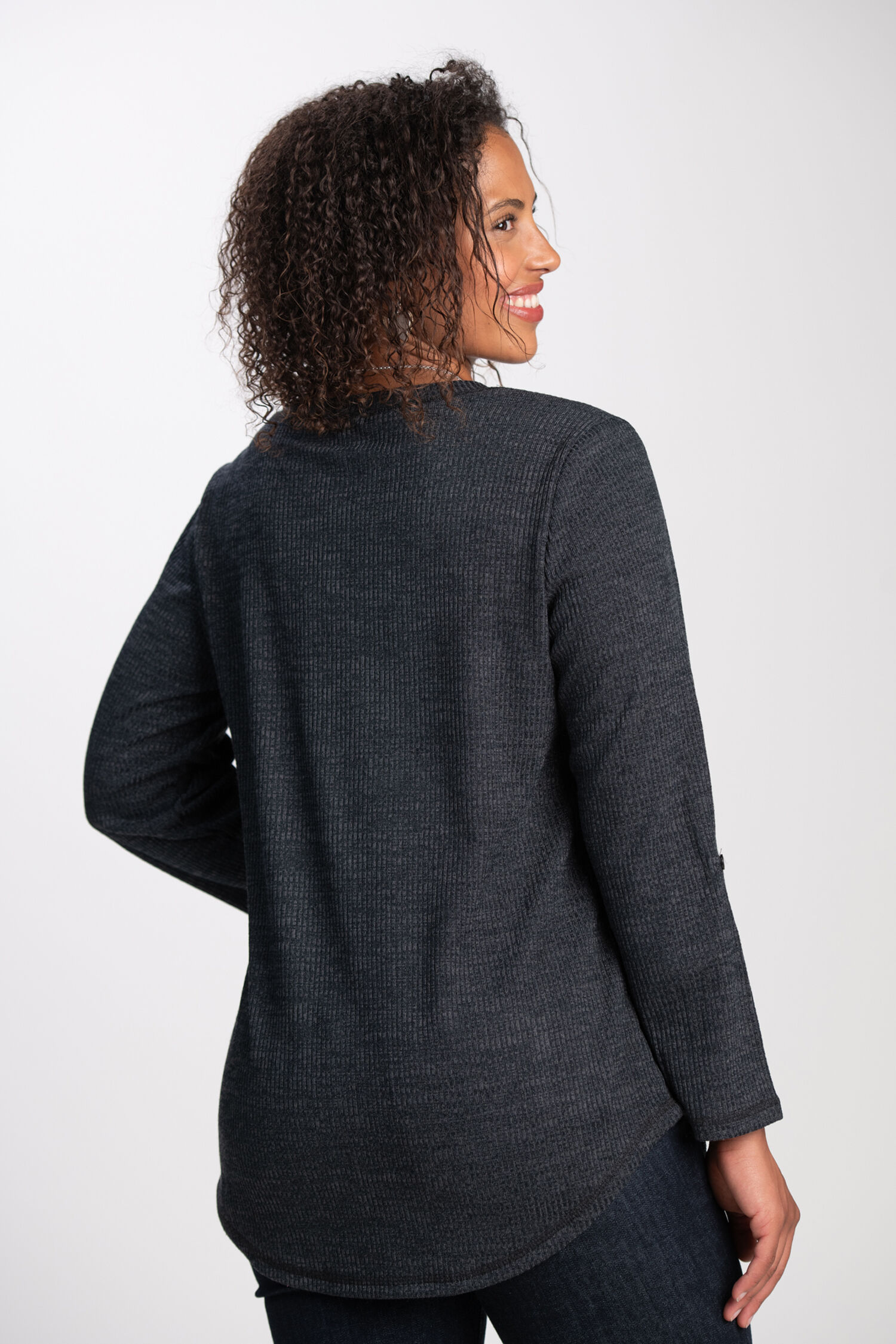 Ribbed Top w/ Kanga Pocket   Image 2