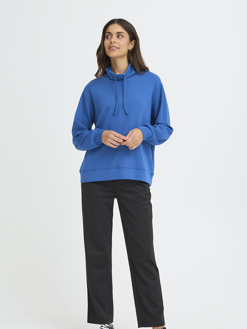 Soft Knit Mockneck Pullover Image 5