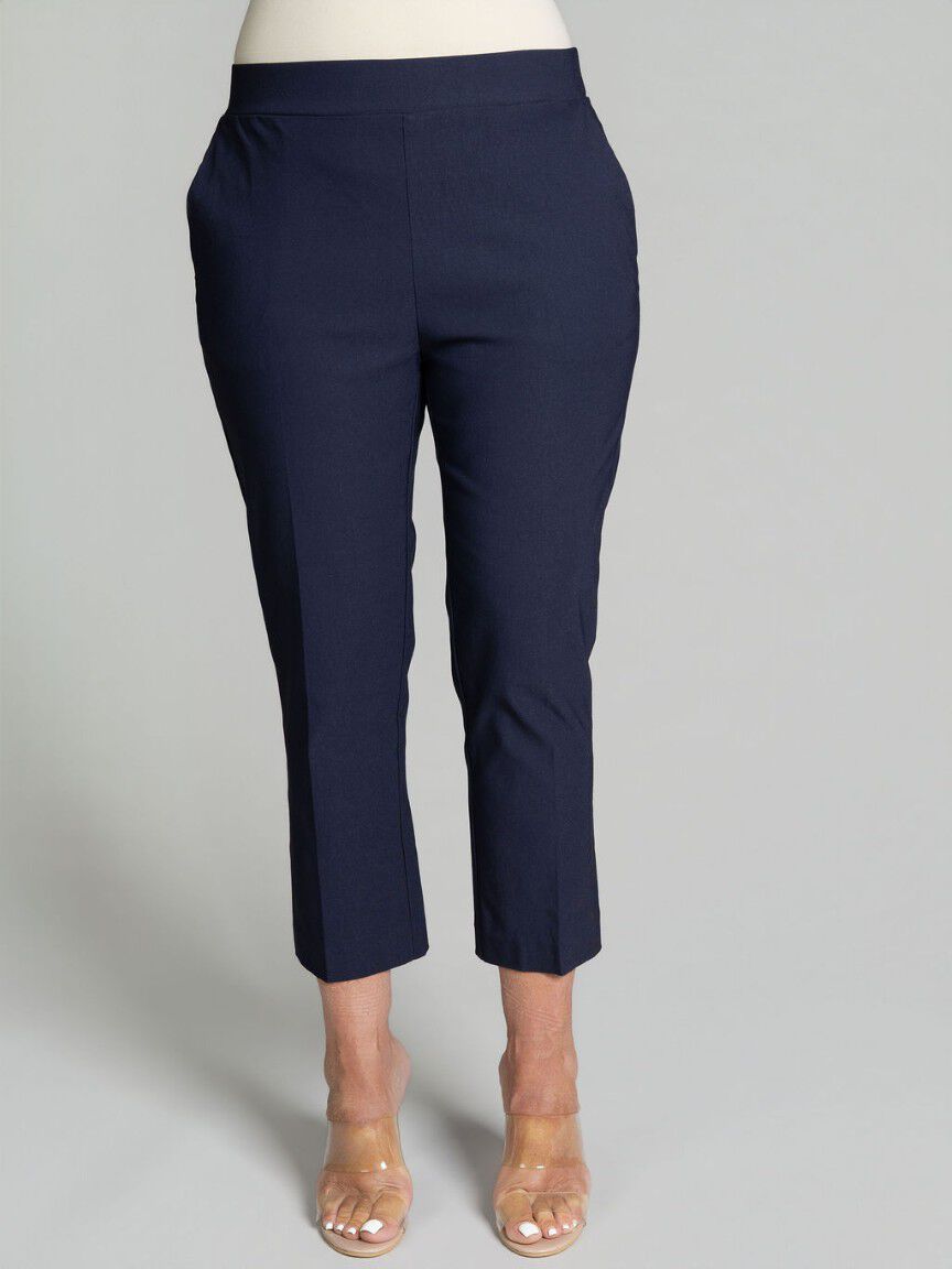Pull-On Capri Pants Image 1