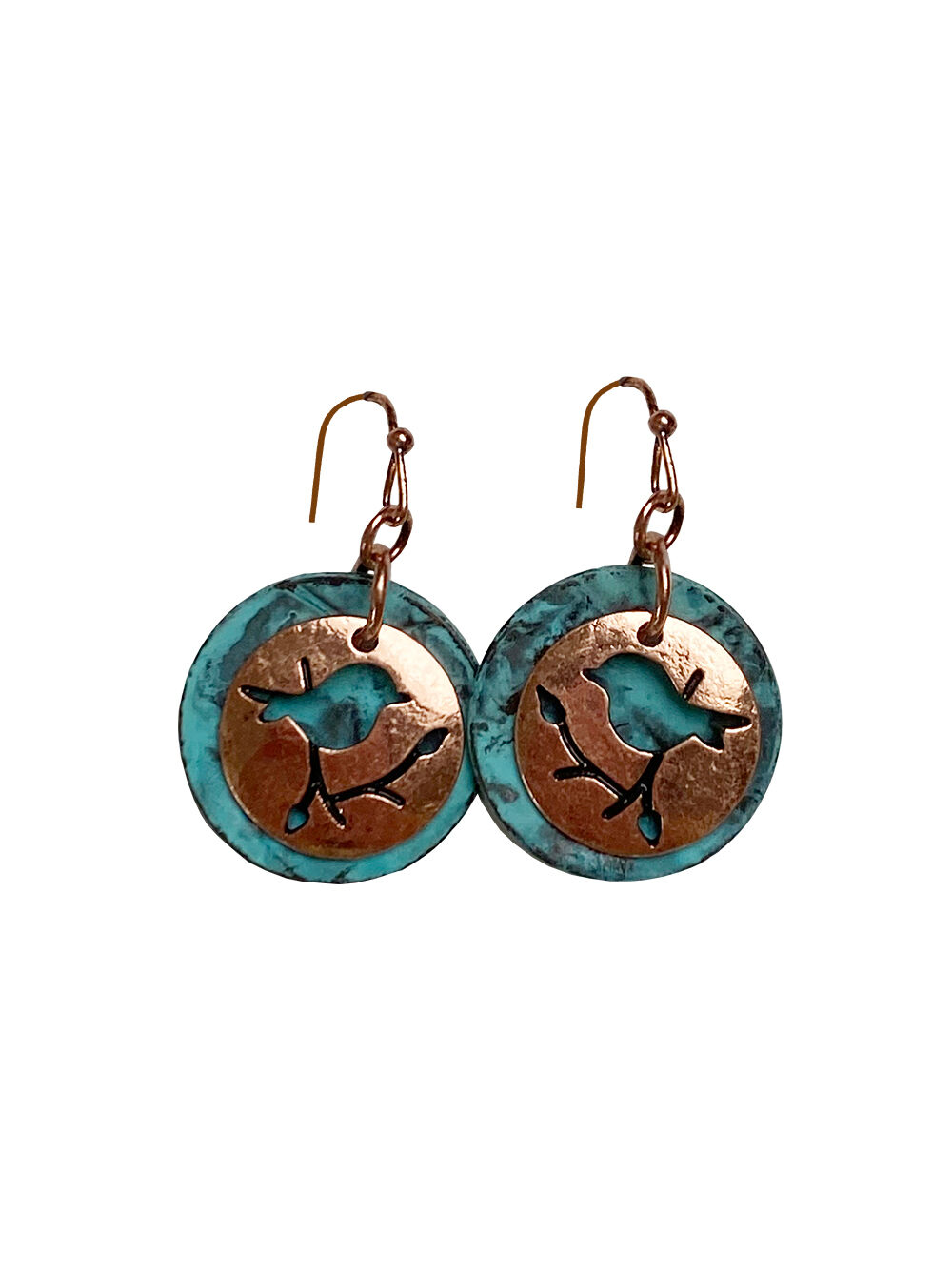 SUN EAR BIRD COIN DANGLE