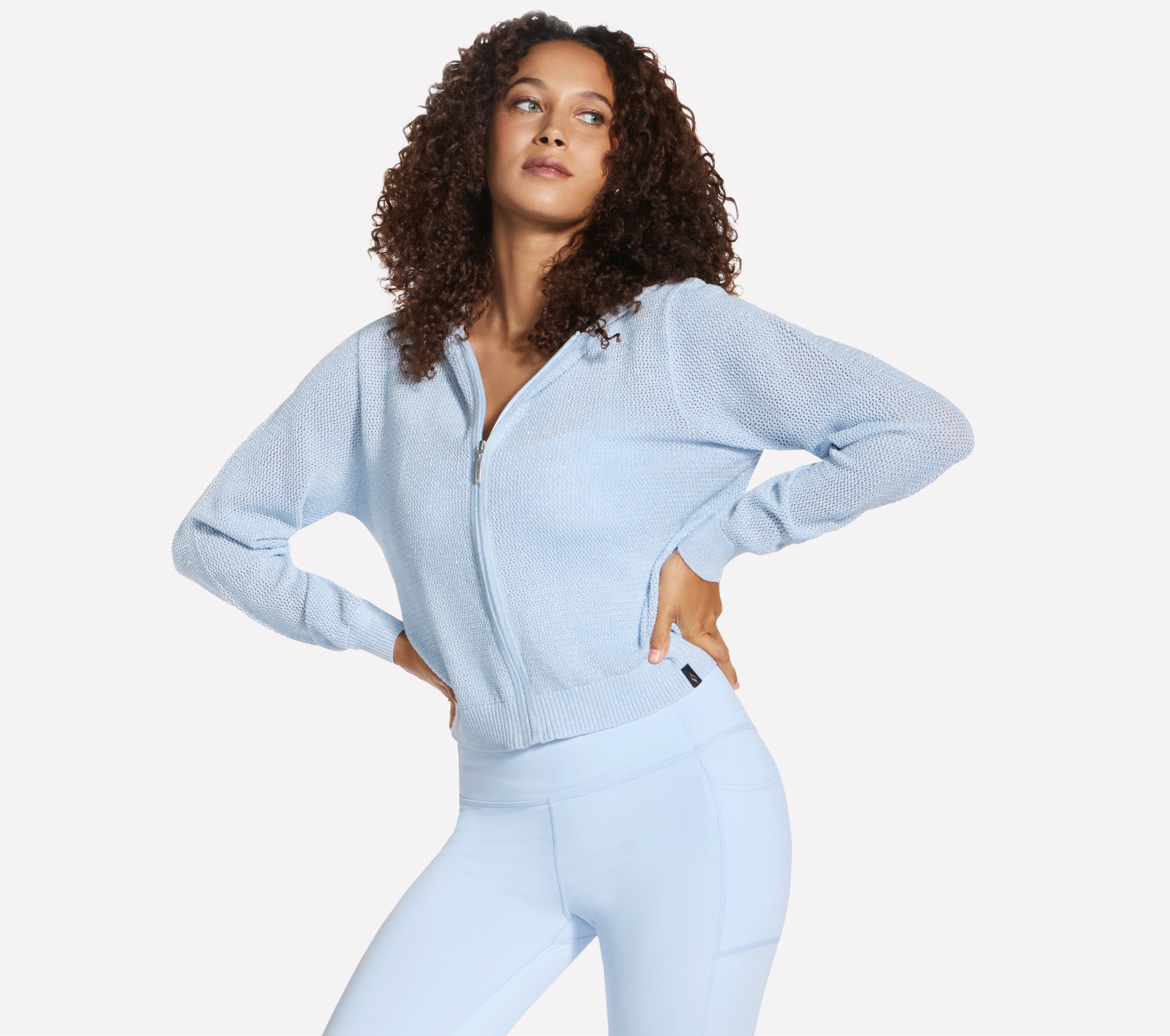 Full Zip Hooded Cardigan