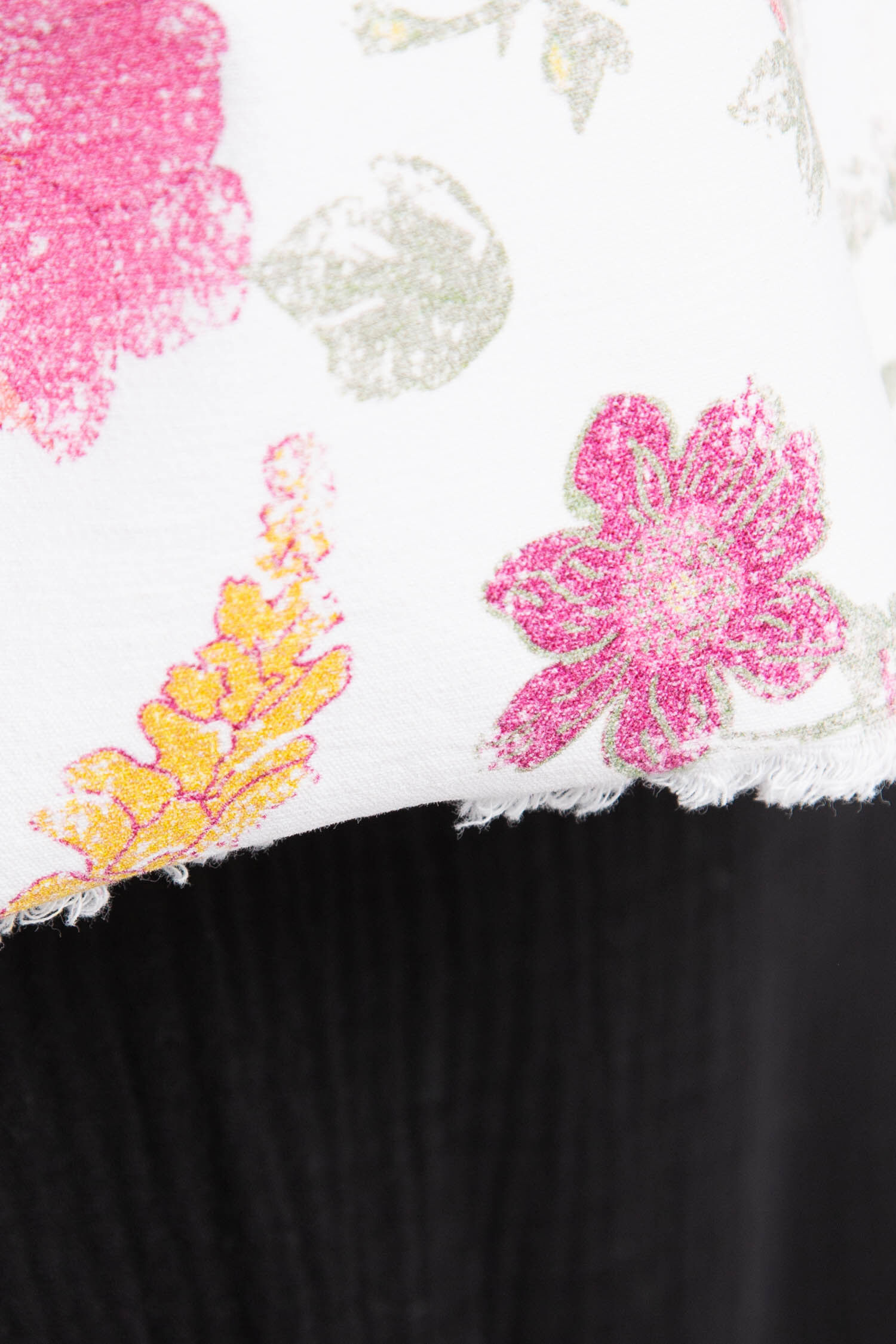 Floral Print Denim Jacket Image 5