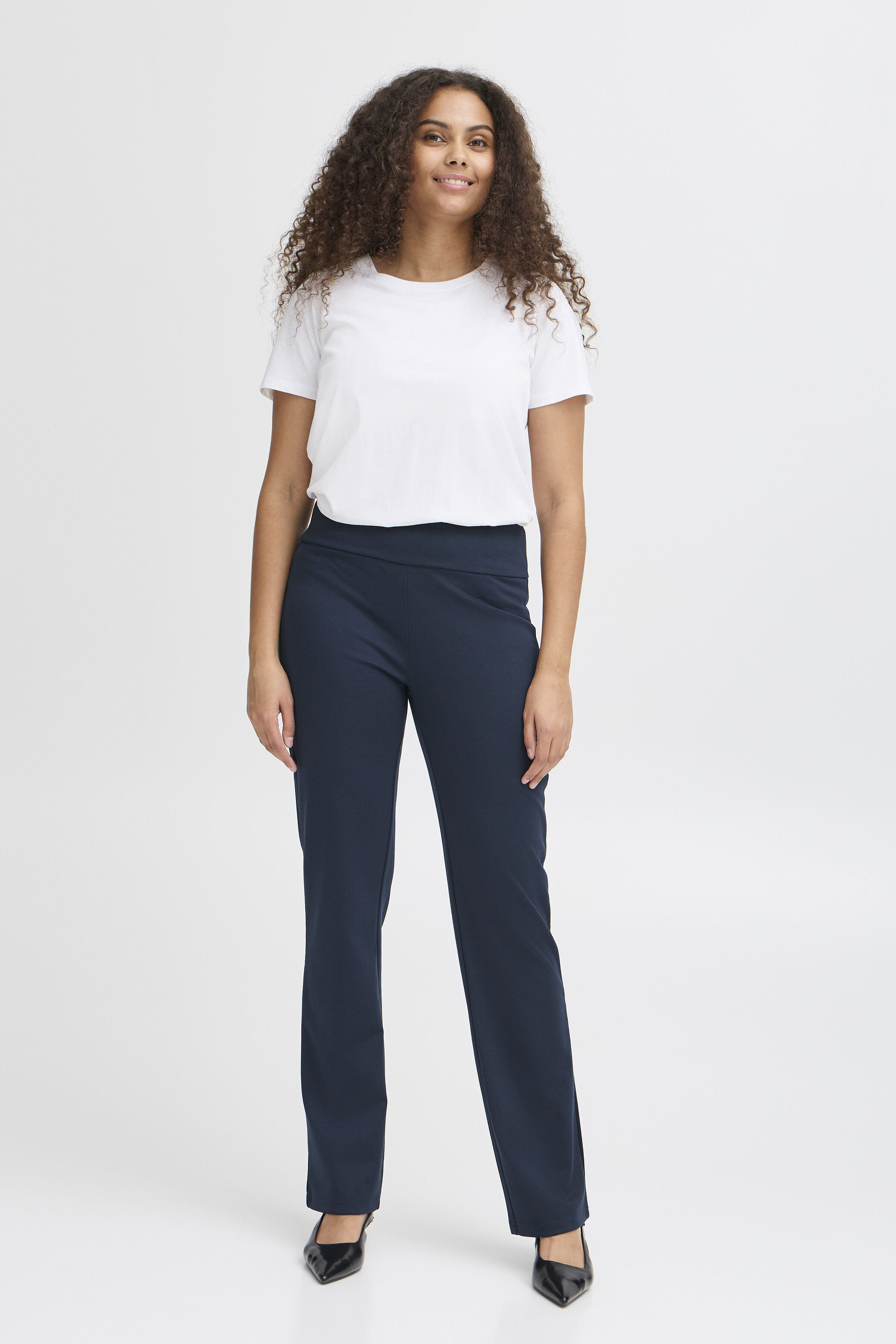 Pull On Straight Leg Pant  Image 1