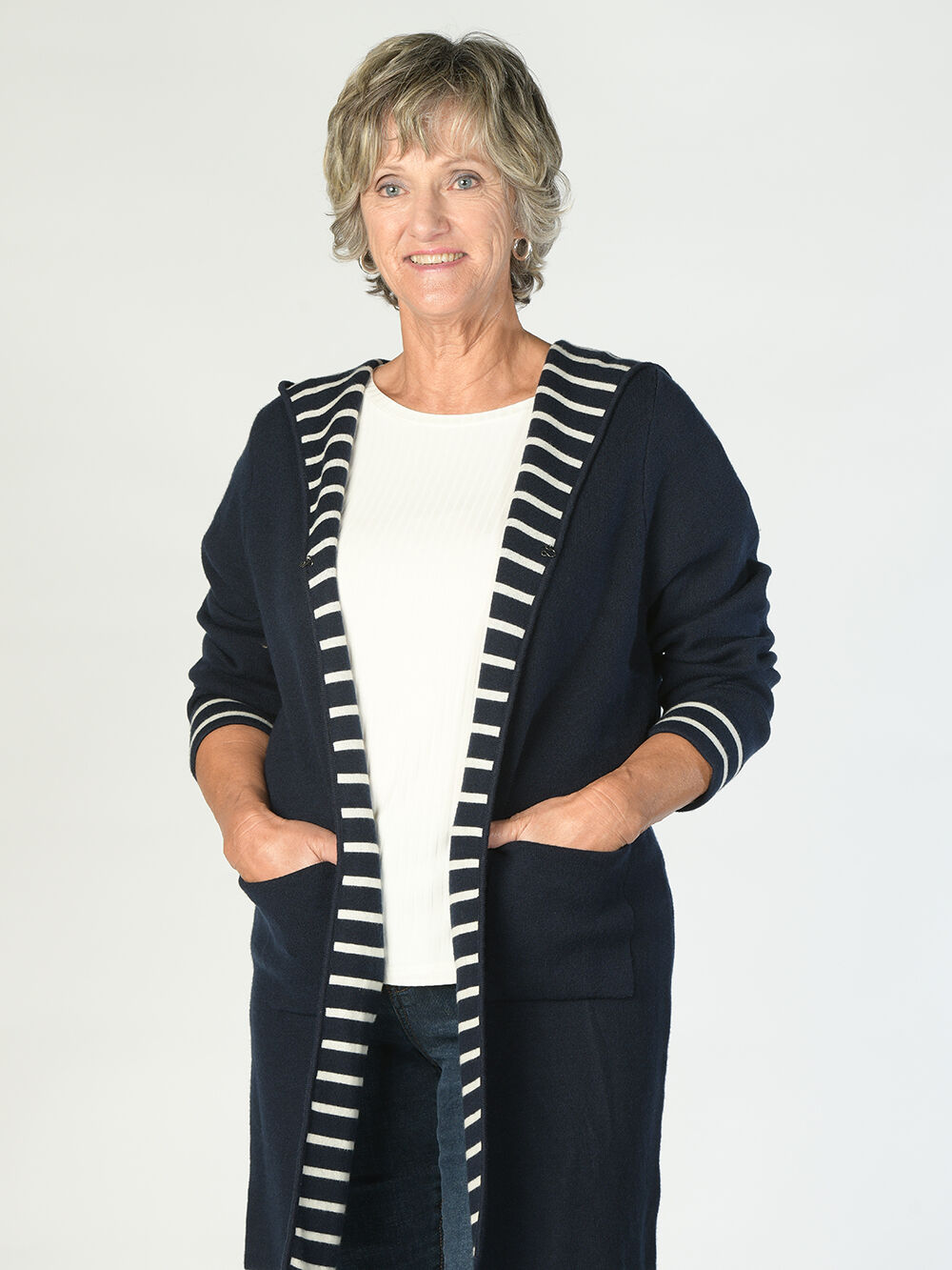 Active Hood Cardigan Image 1