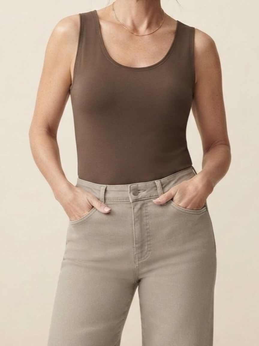 Basic Solid Cami Tank 