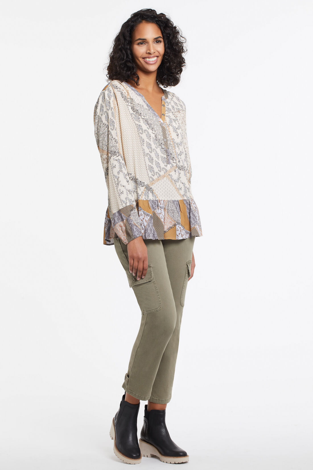 Peasant Boho Blouse Image 1