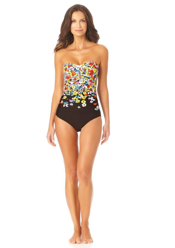 Floral Sweetheart Swimsuit Image 3