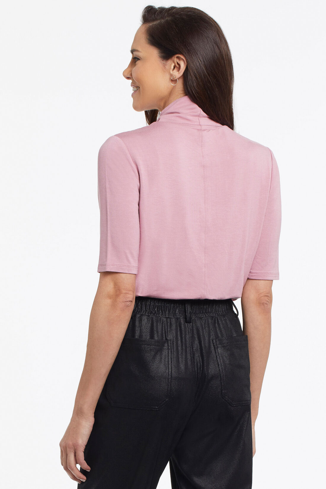 Essential Mock Neck Top Image 2