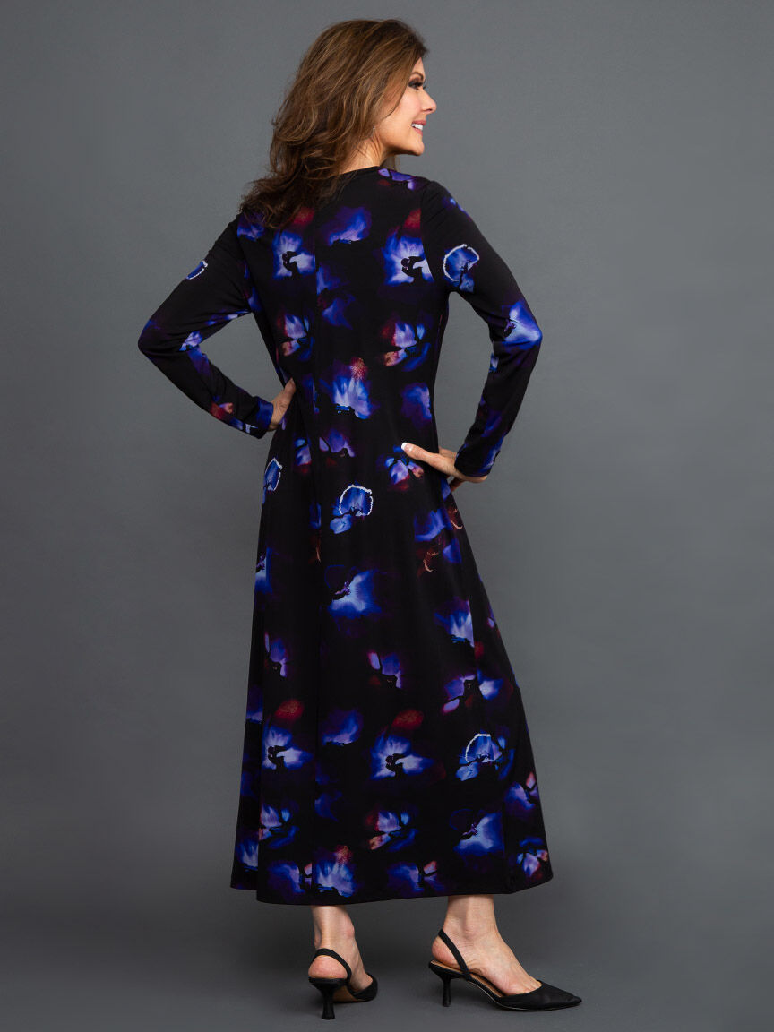 Long Sleeve Maxi Dress Image 4