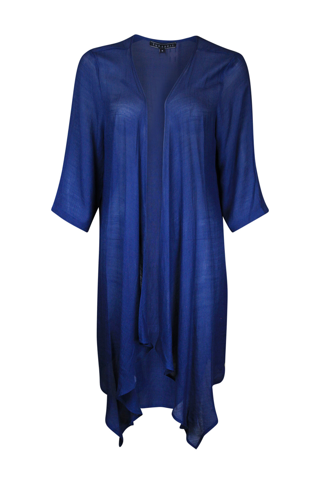 3/4 Sleeve Kimono Style Cardigan Image 1