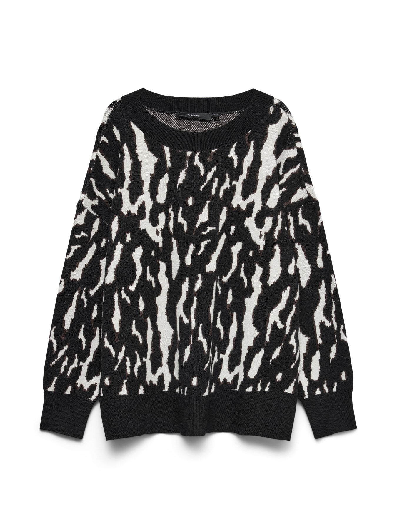 Printed Tunic Sweater