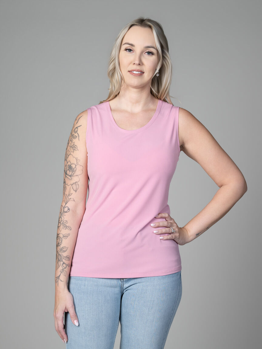 Basic Solid Cami Tank 