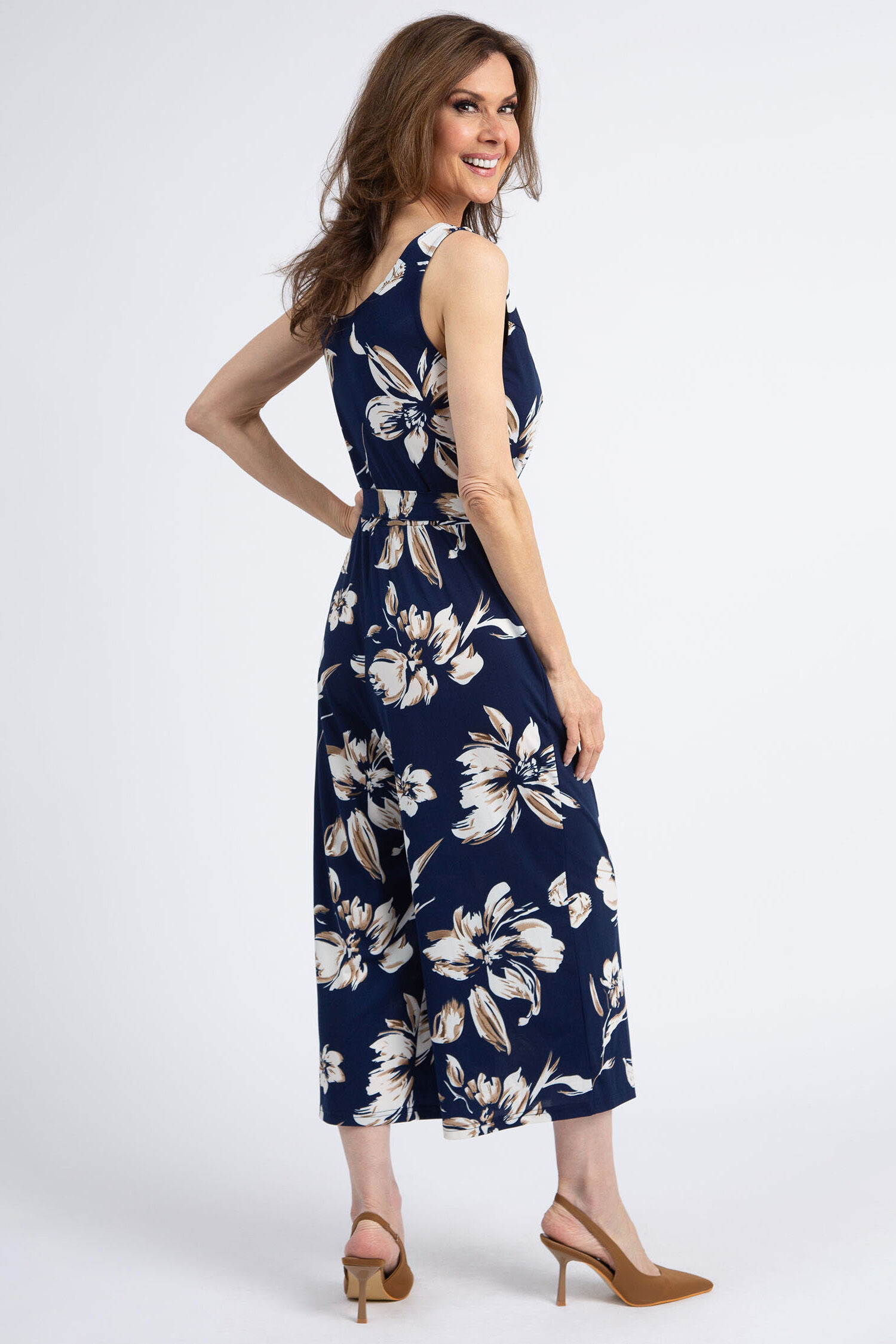 Floral Jumpsuit Image 3