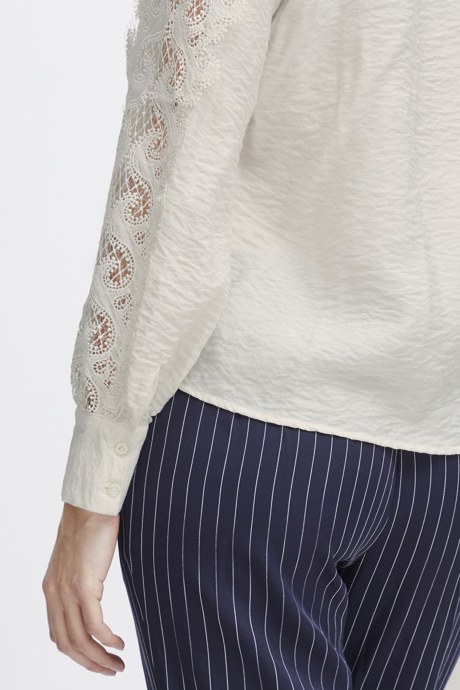 Lace Sleeve Blouse Image 4