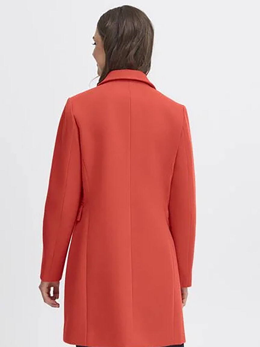 Button-Up Woven Coat