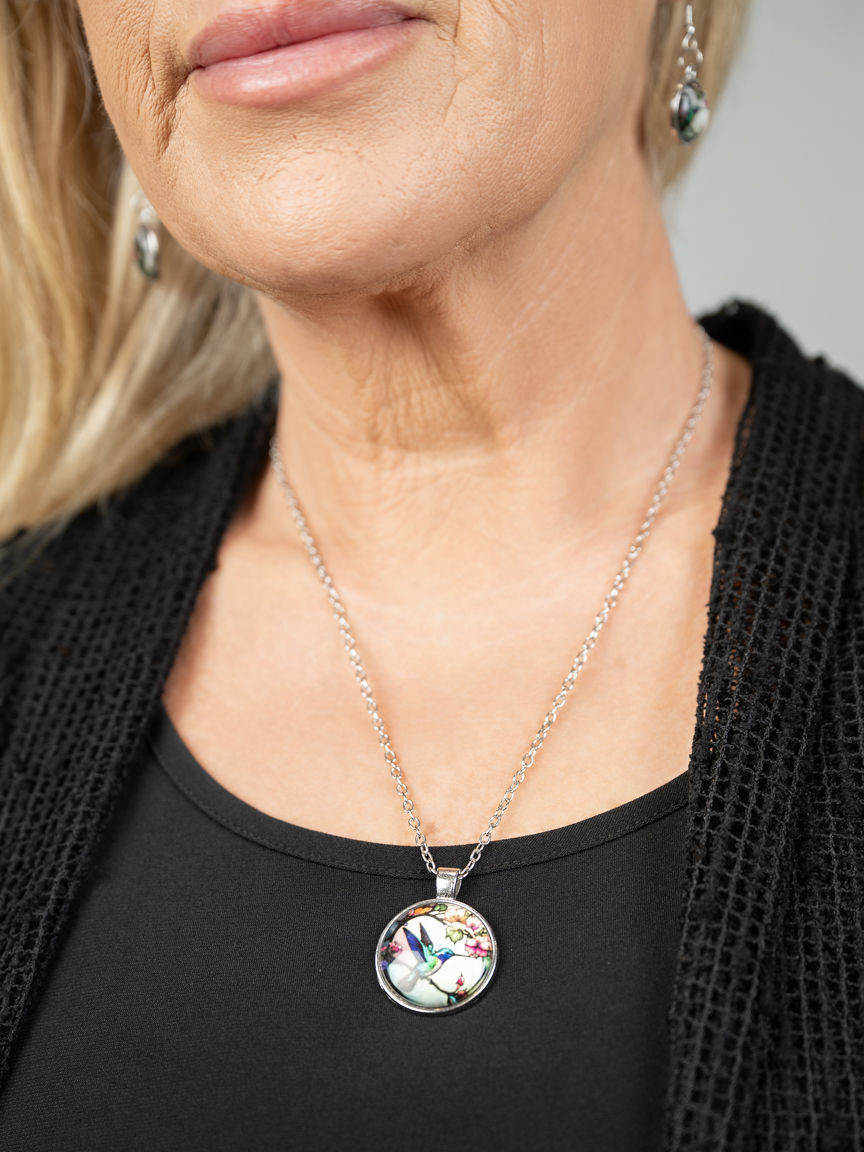 Hummingbird Pendant Necklace
