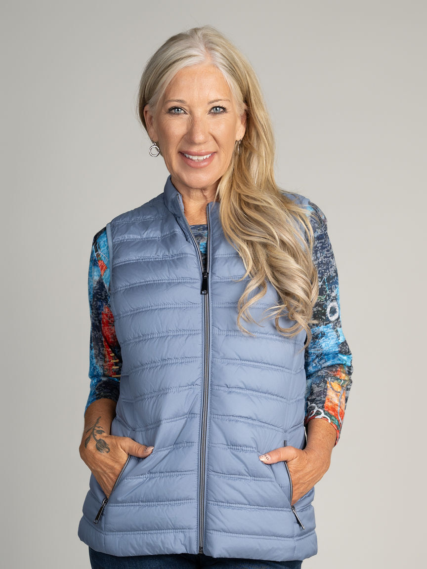 Lightweight Quilted Vest Image 1