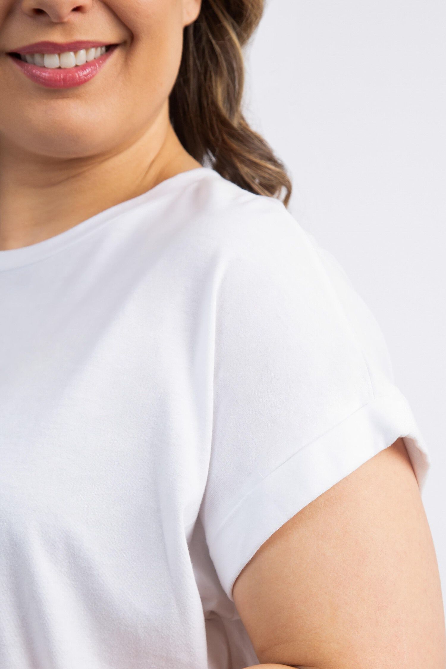 Drapey Luxe Tee Image 5