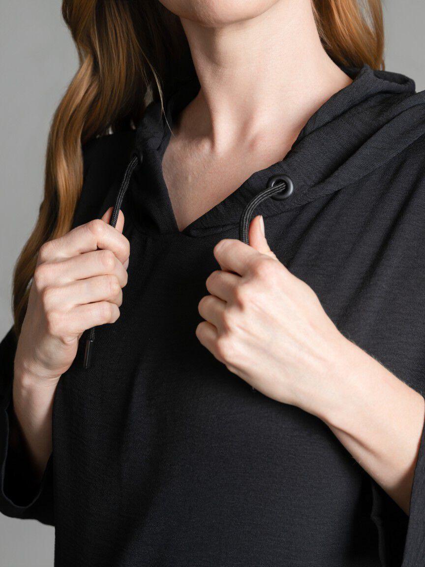Hooded Midi Dress