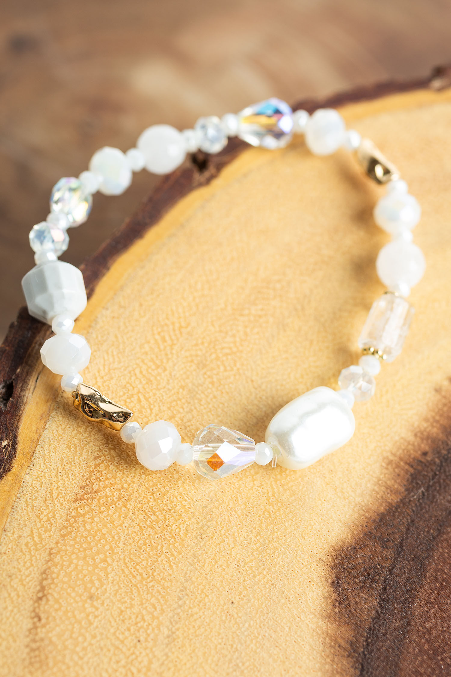 Beaded Stretch Bracelet Set Image 2