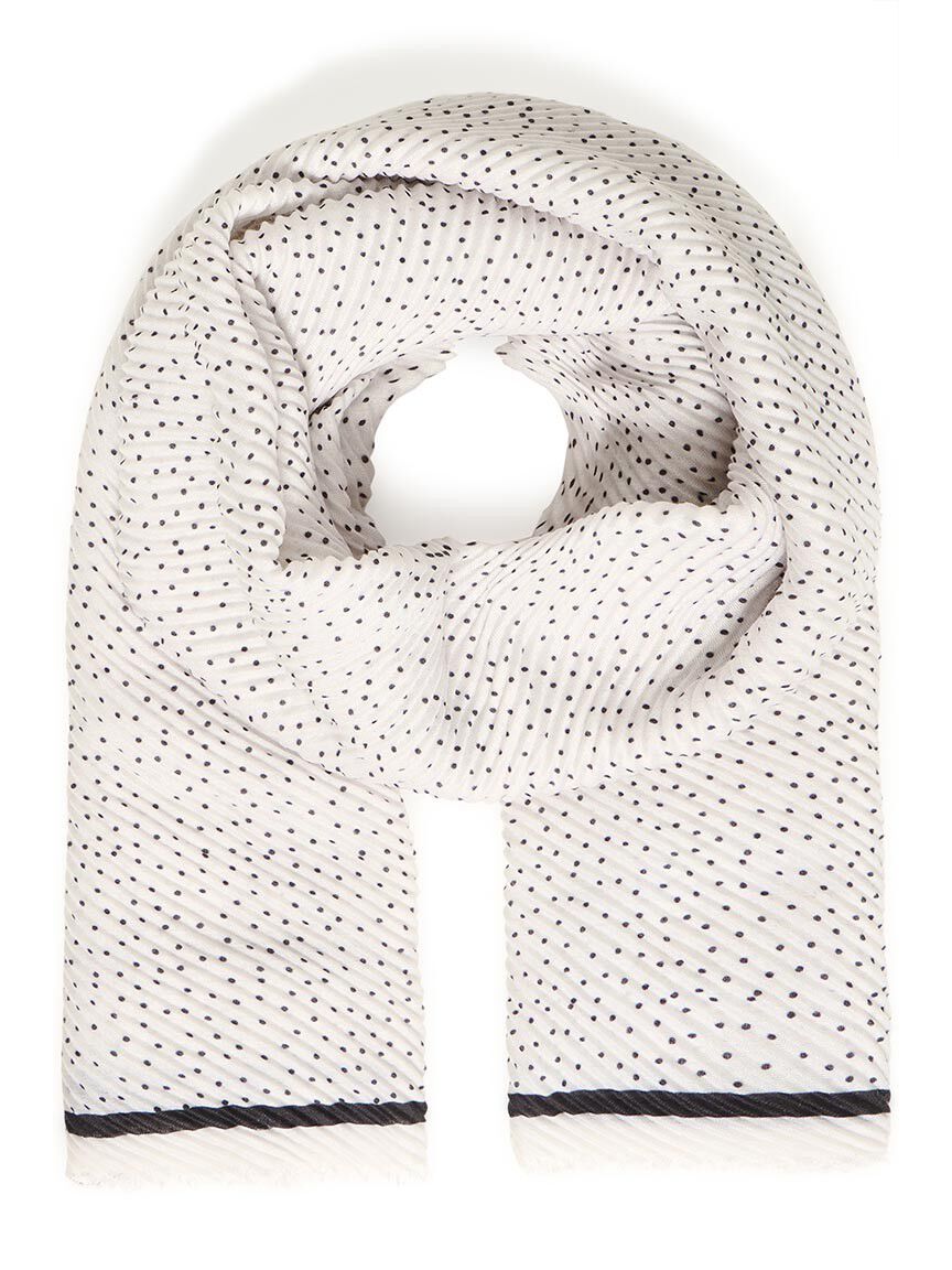 Lightweight Woven Ribbed Scarf Image 2