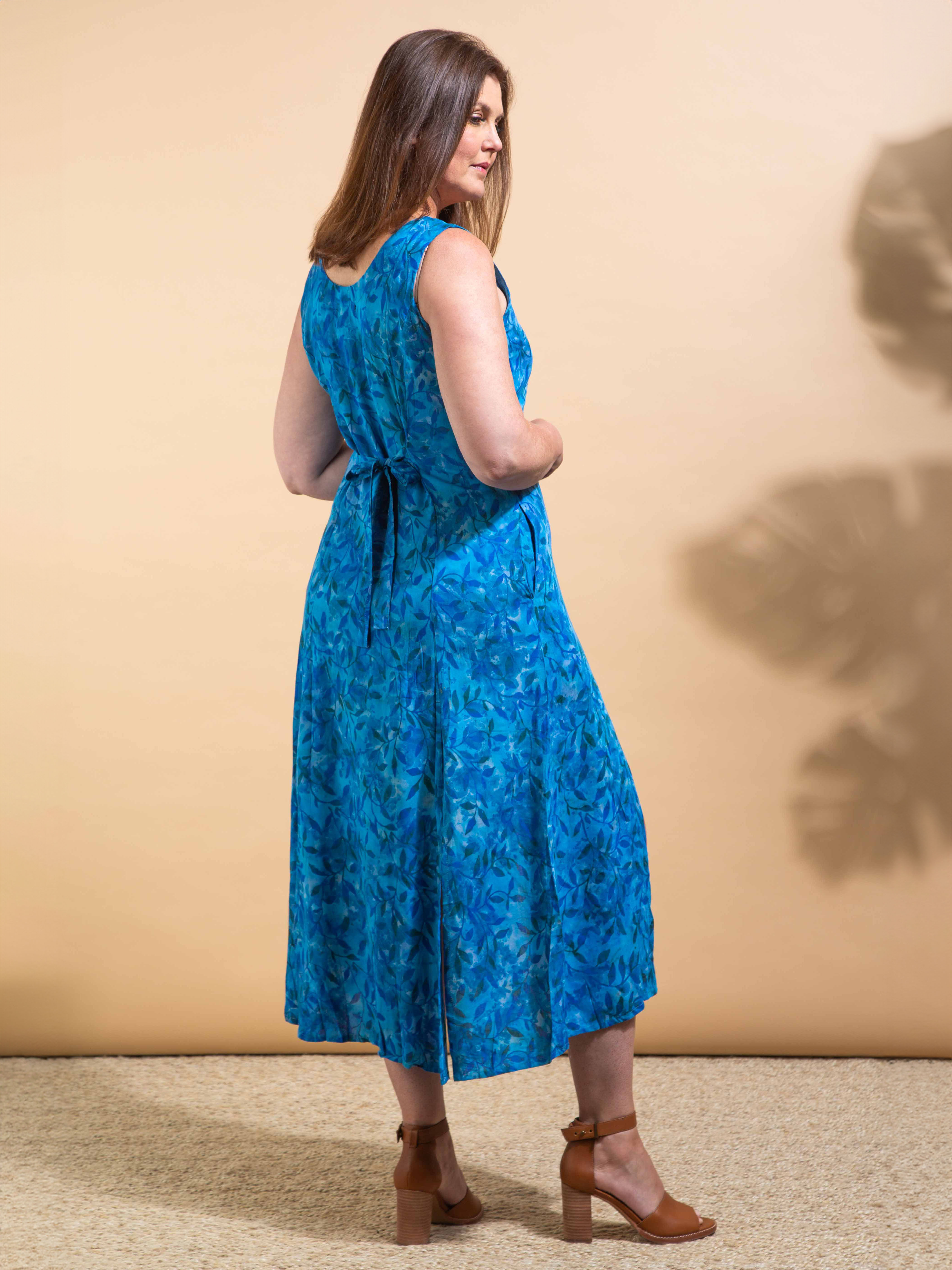 Button Down Maxi Dress Image 3