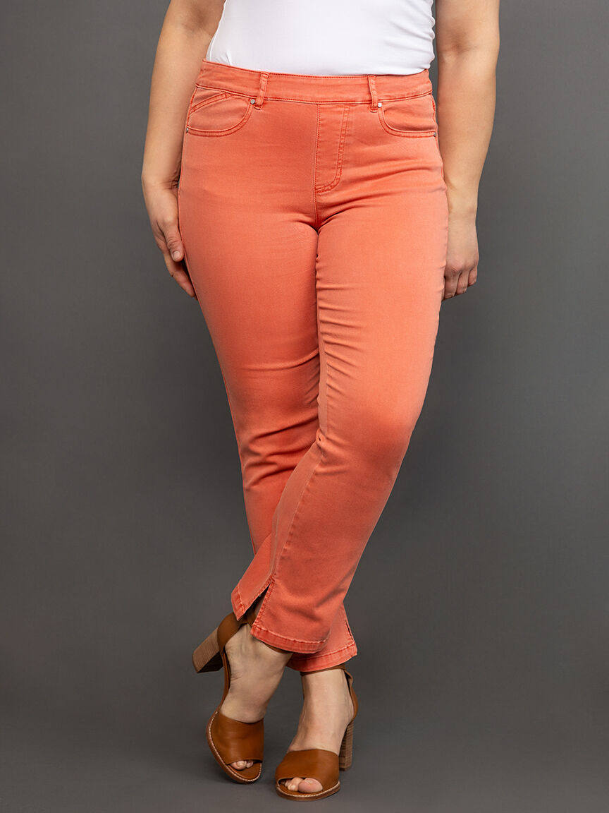 Pull On 5 Pocket Ankle Pant  Image 2