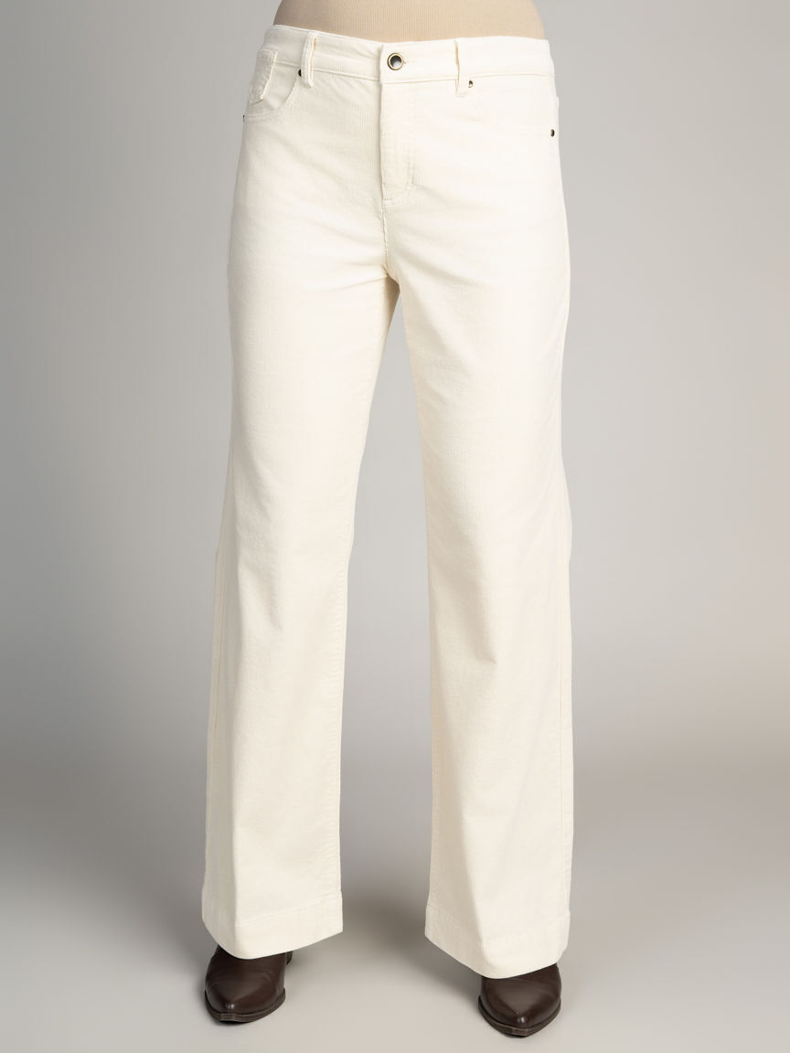 Wide Leg Corduroy Pants