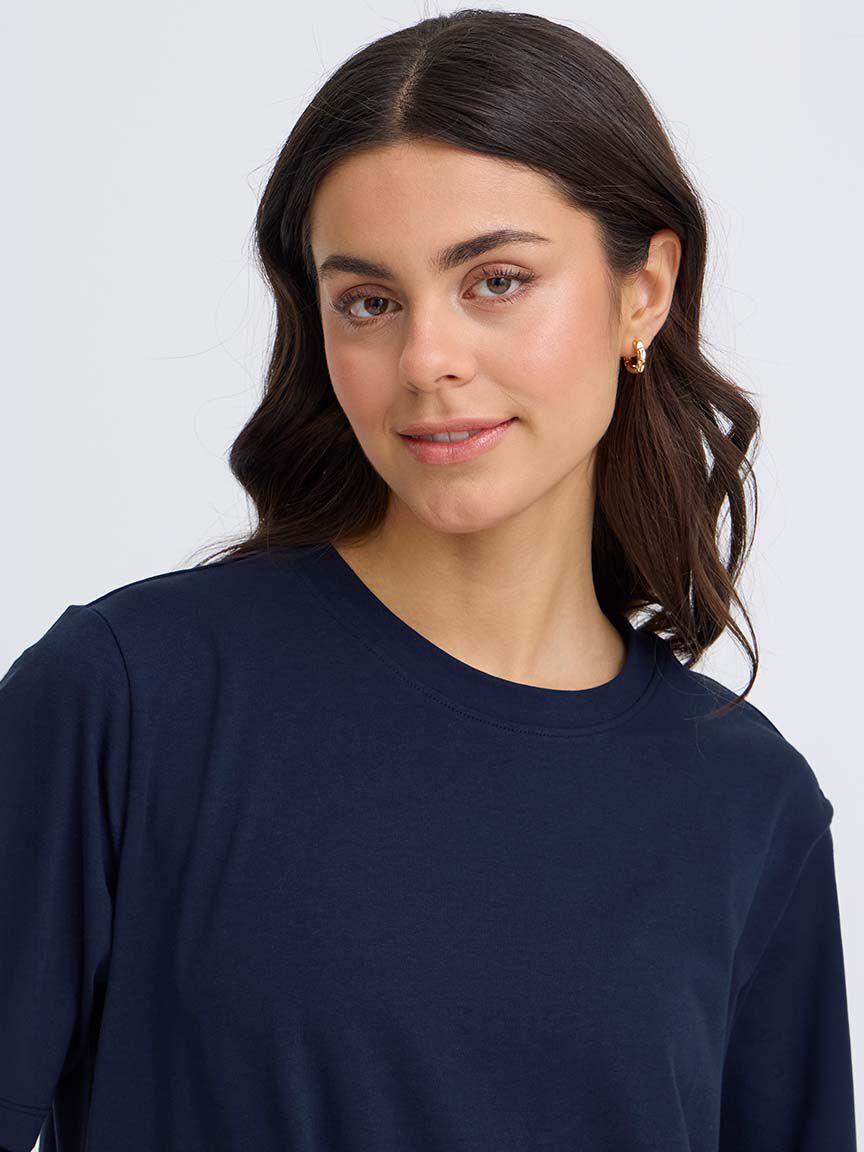 Short Sleeve Knee Length Dress Image 4