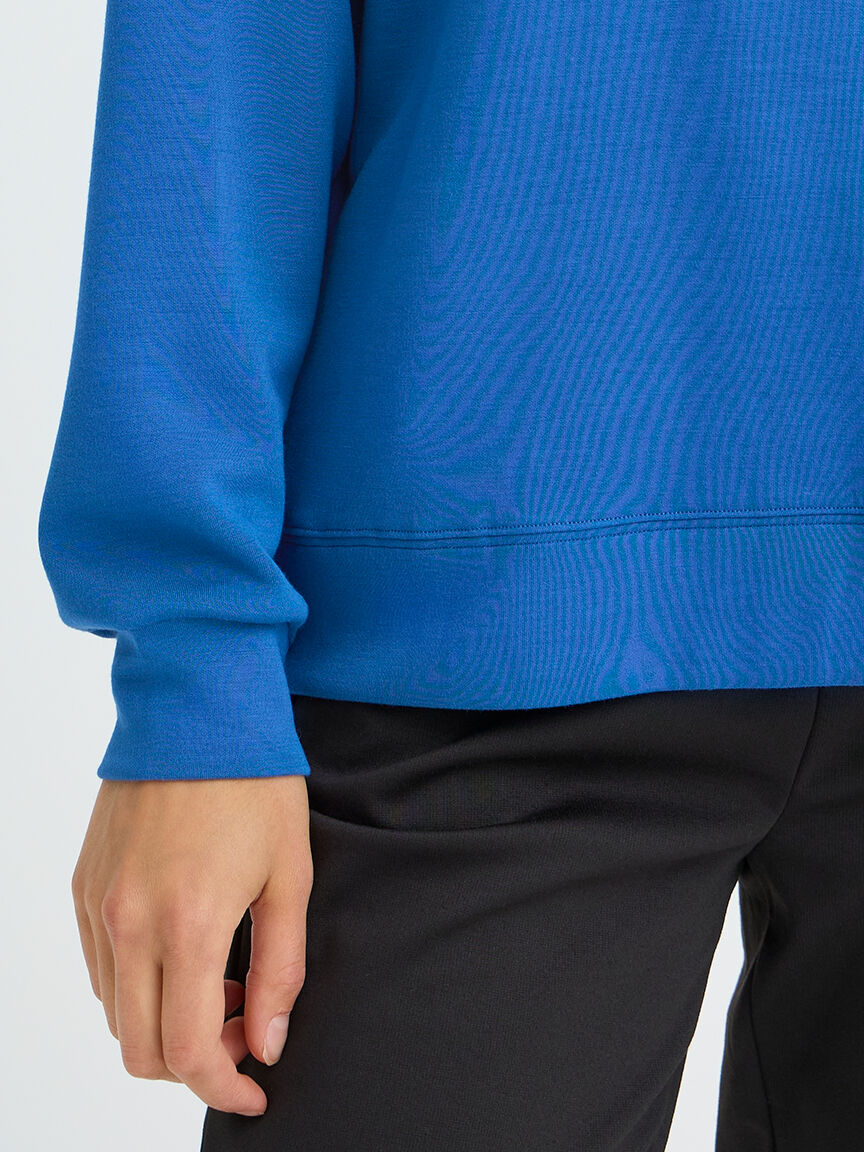 Soft Knit Mockneck Pullover