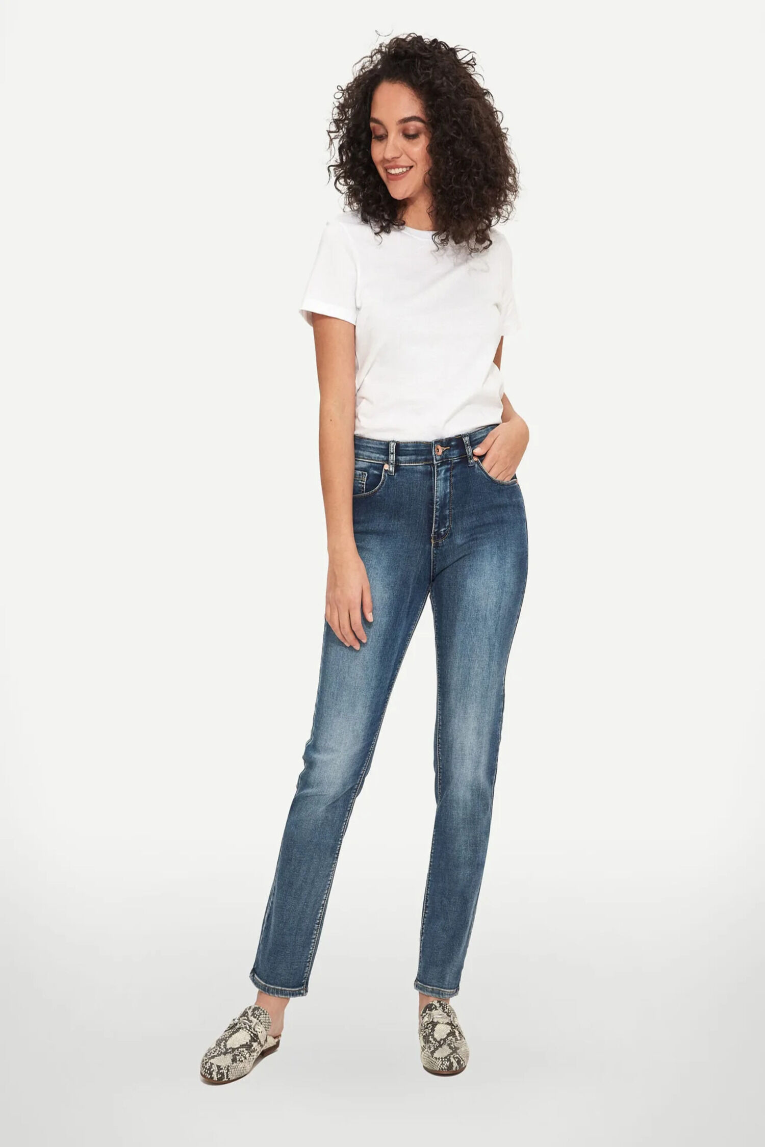 Gigi Straight Leg Jean Image 1