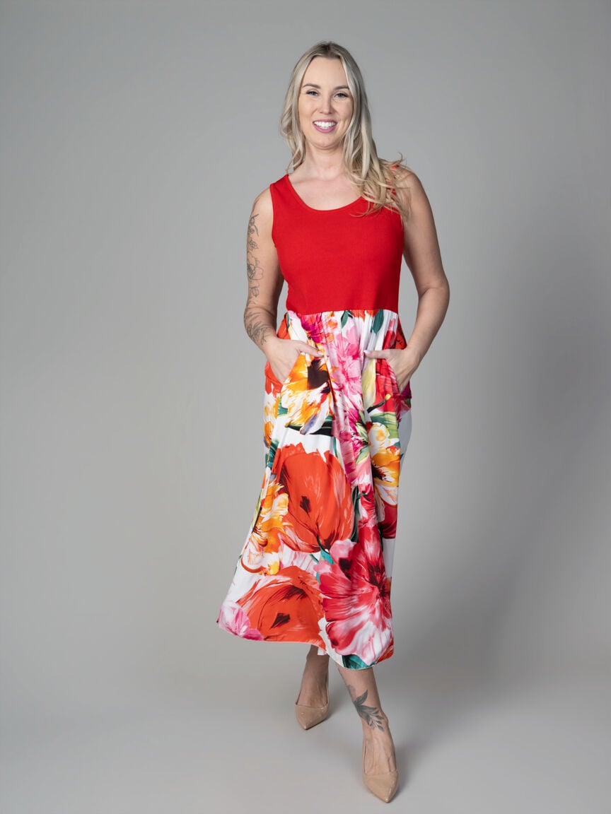 Sleeveless Maxi Dress