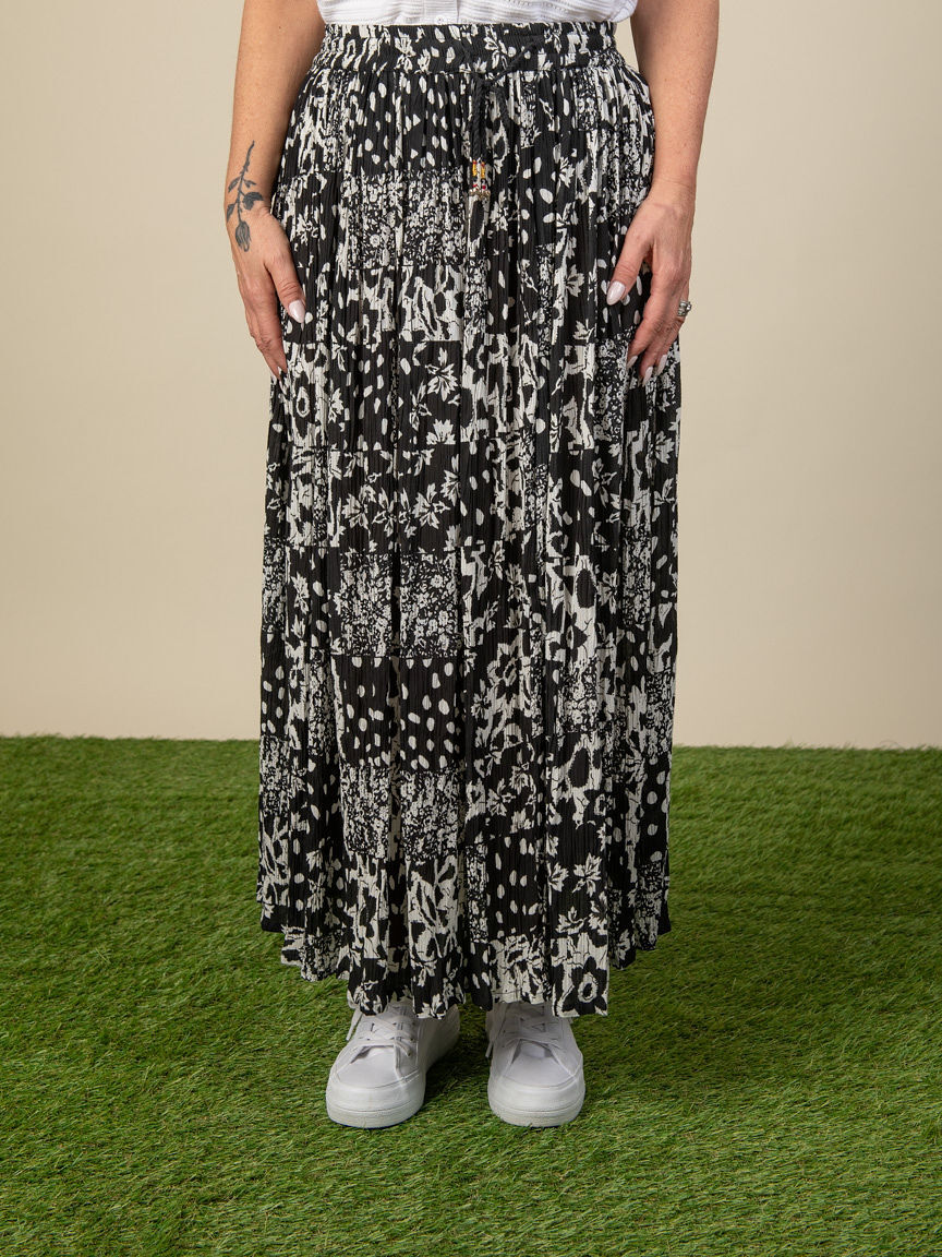 Tie Dye Midi Skirt  Image 4