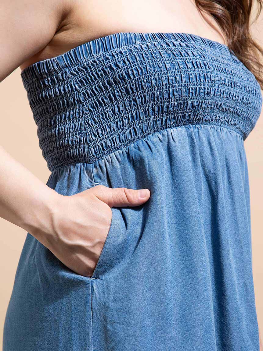 Tencel Maxi Dress Image 4