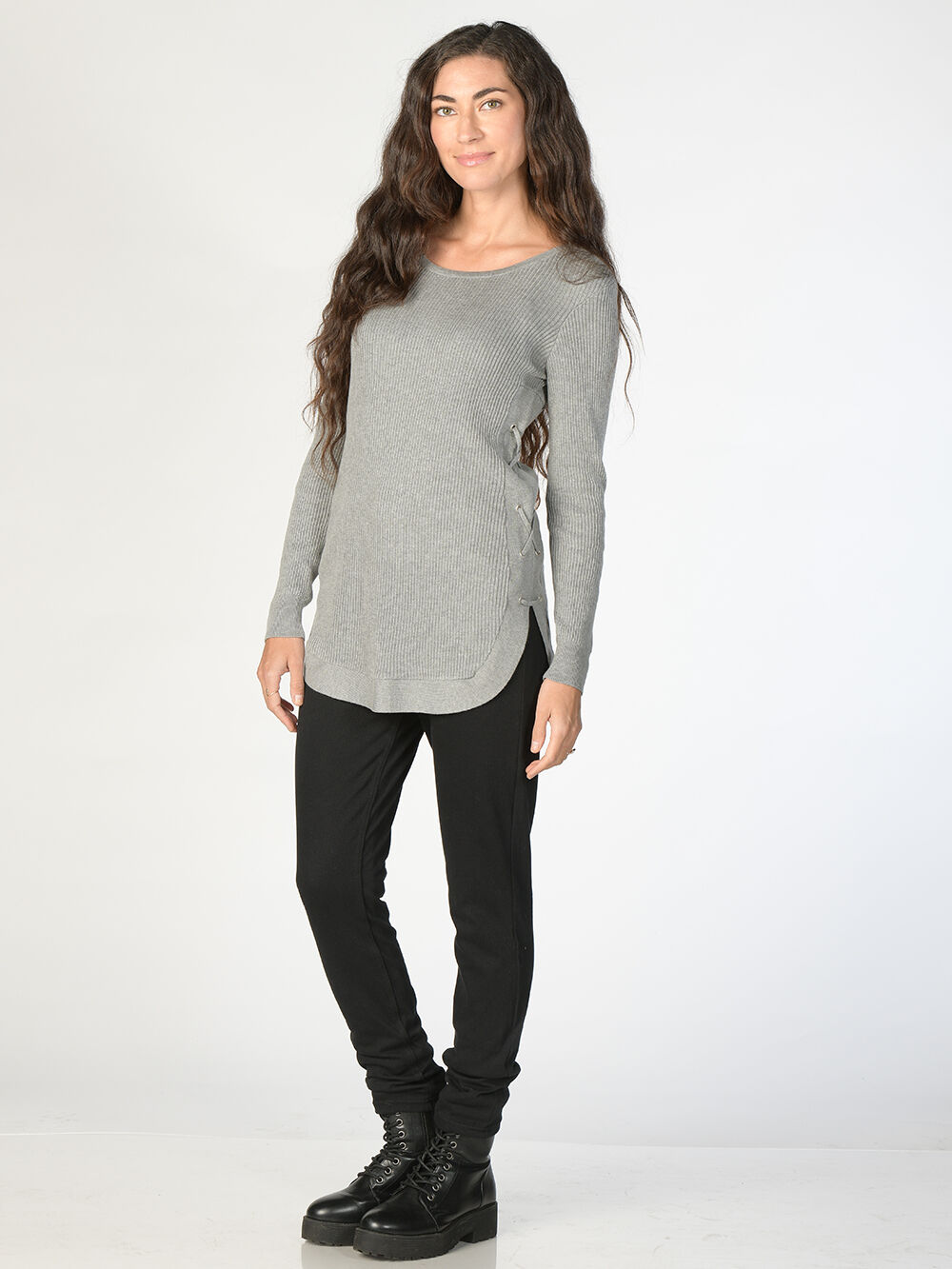 Shirt-tail Sweater Image 3