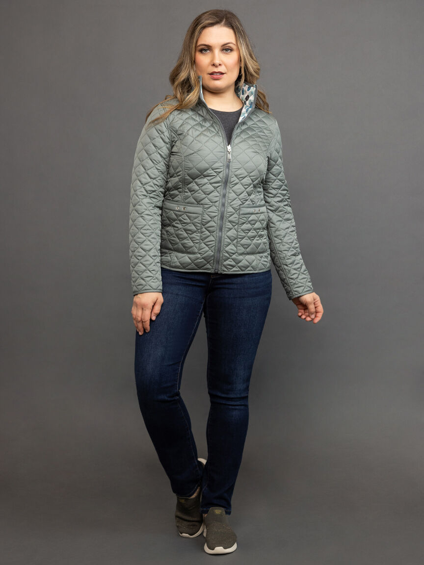 Diamond Cut Reversible Jacket 