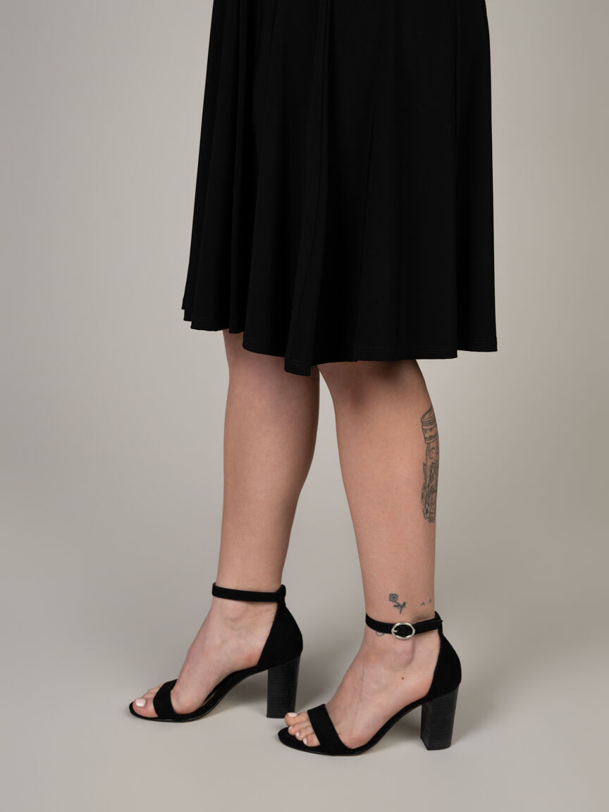 Sleeveless Fit and Flare Dress