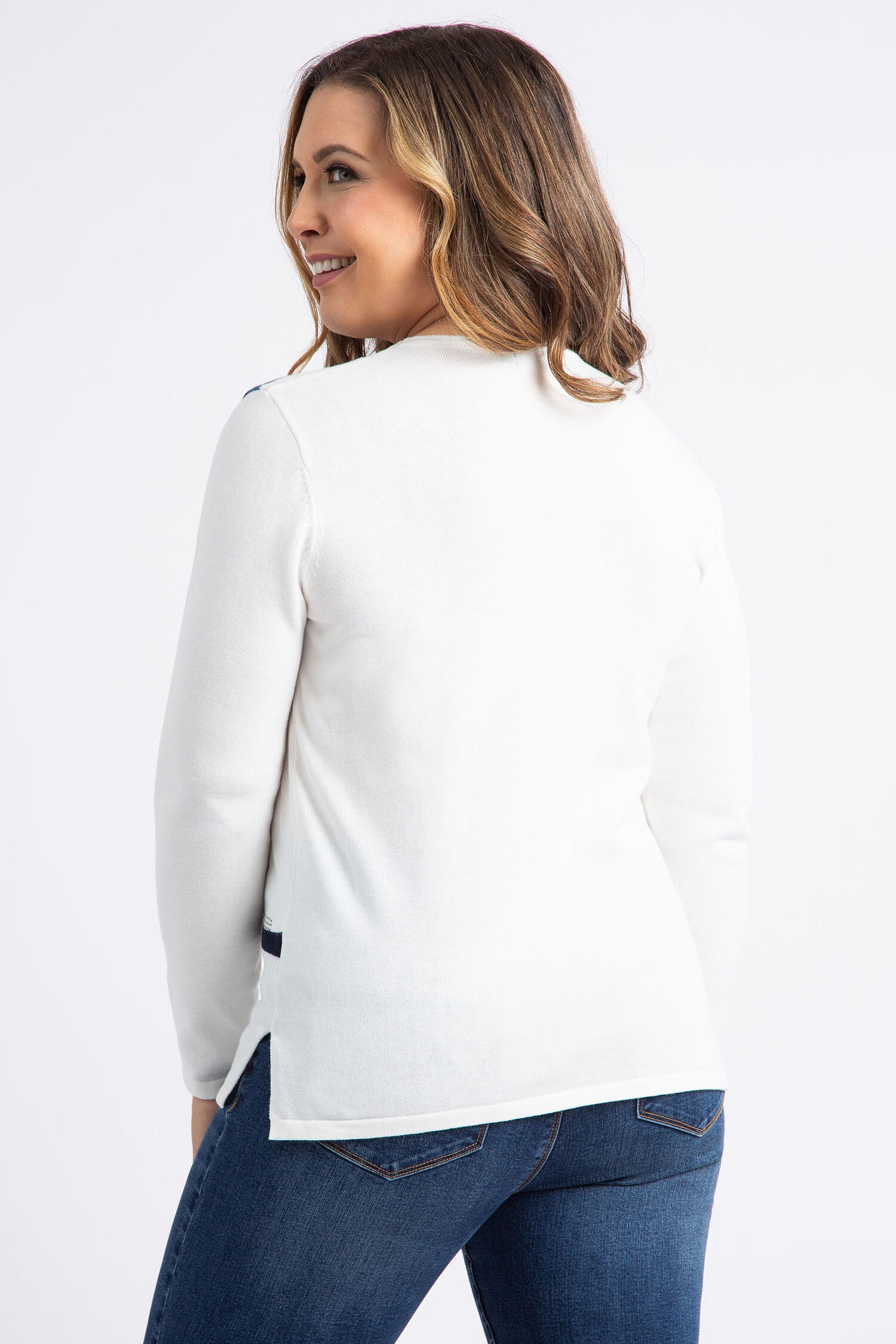 Long Sleeve Hotfix Sweater Image 3