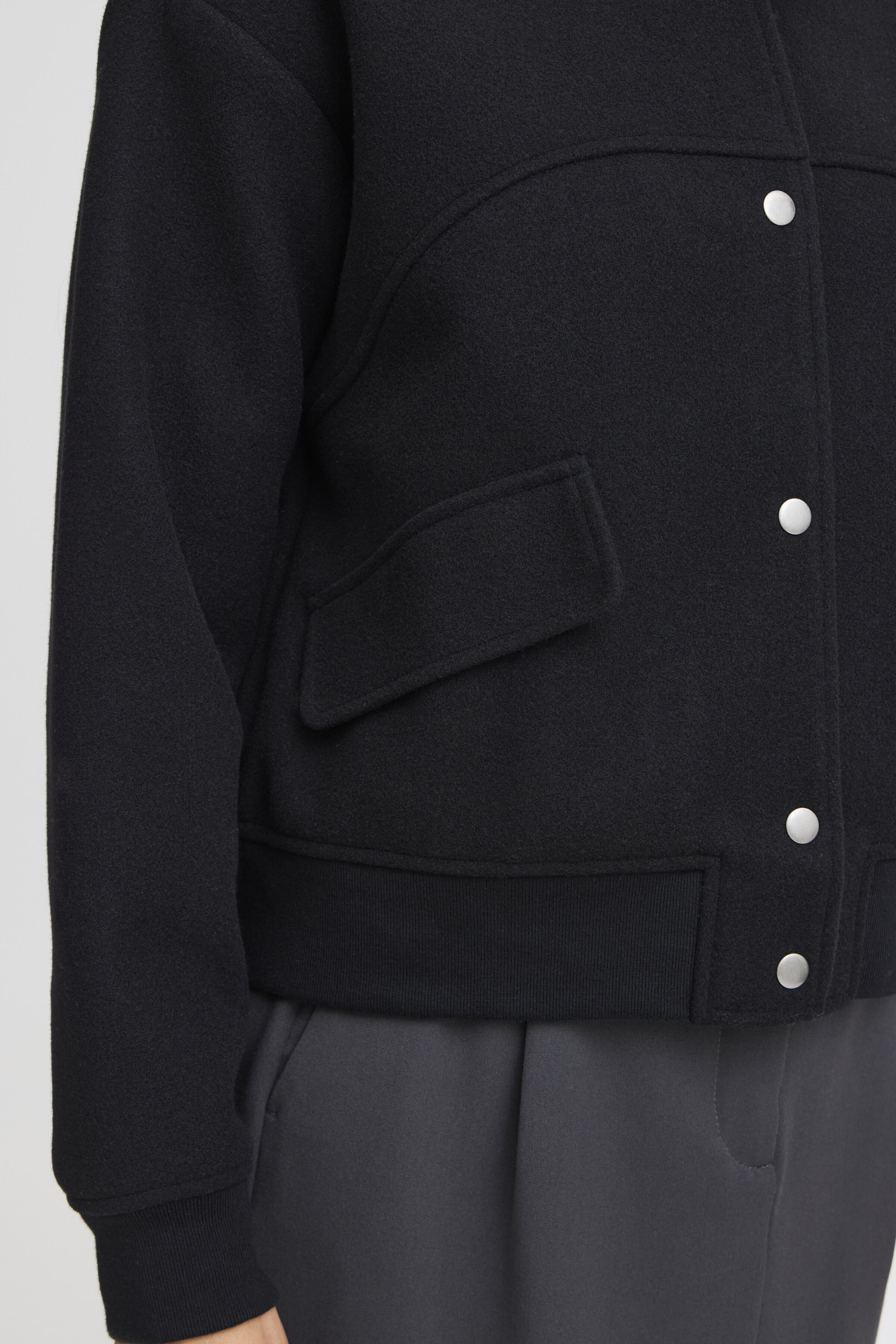 Snap-Up Bomber Jacket