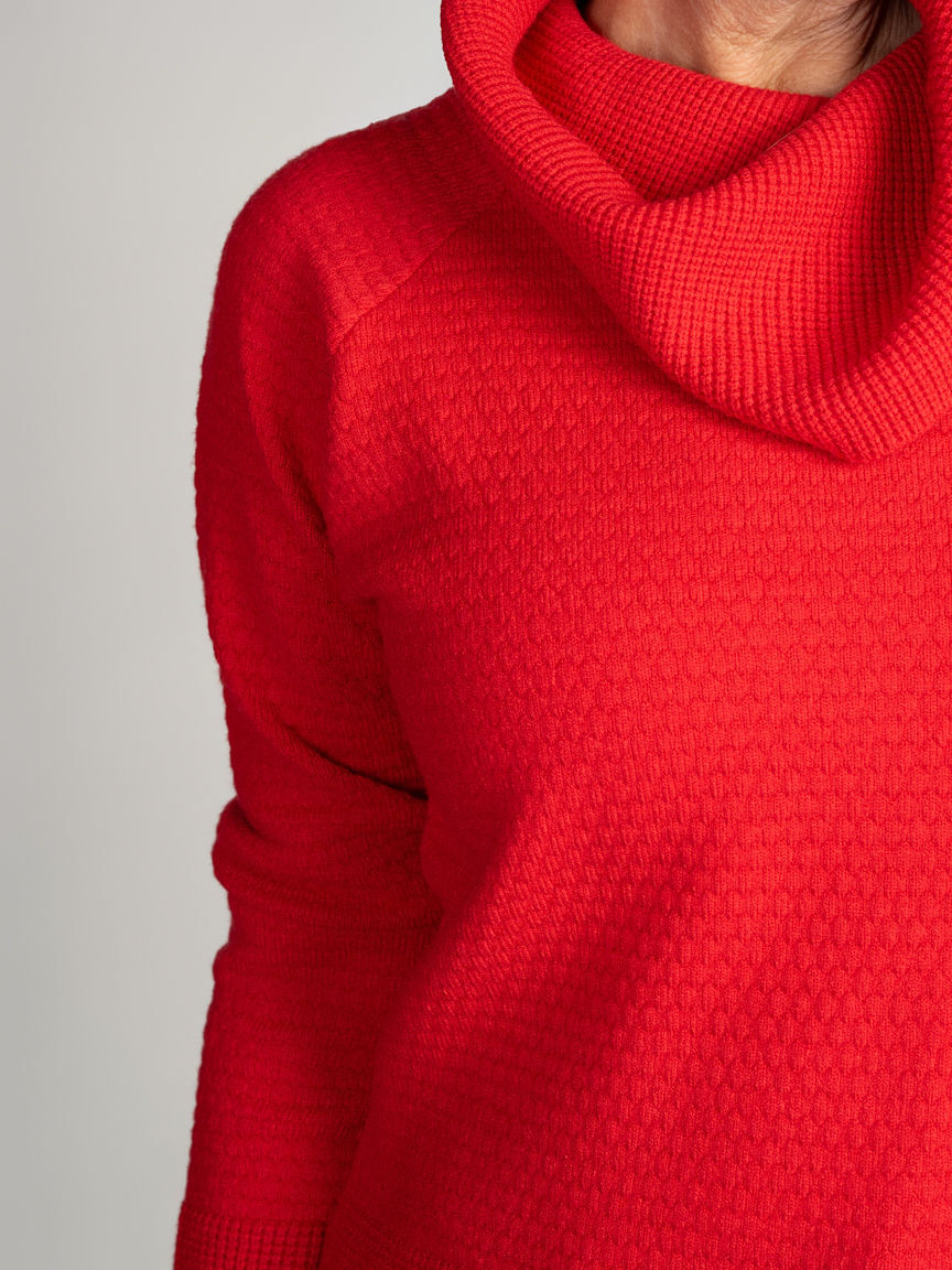 Knit Turtleneck Tunic