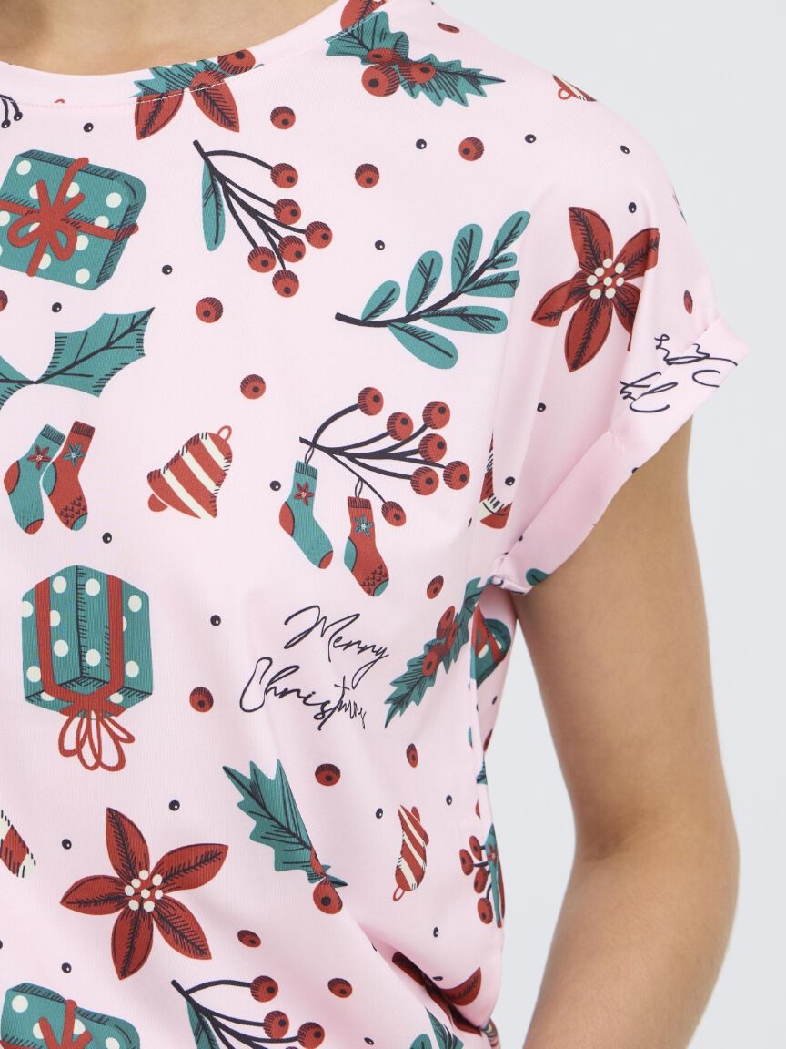 Boxy Fit Short Sleeve Top