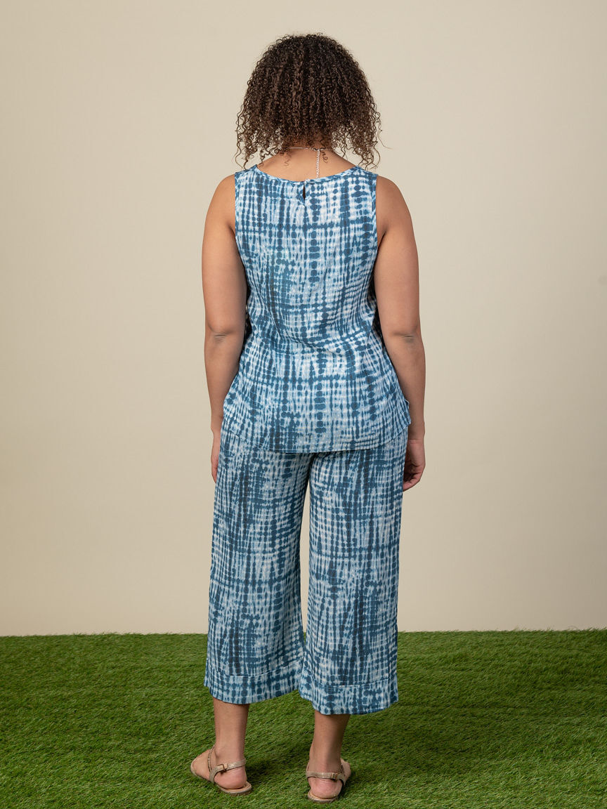 Sleeveless Top with Lurex Image 3