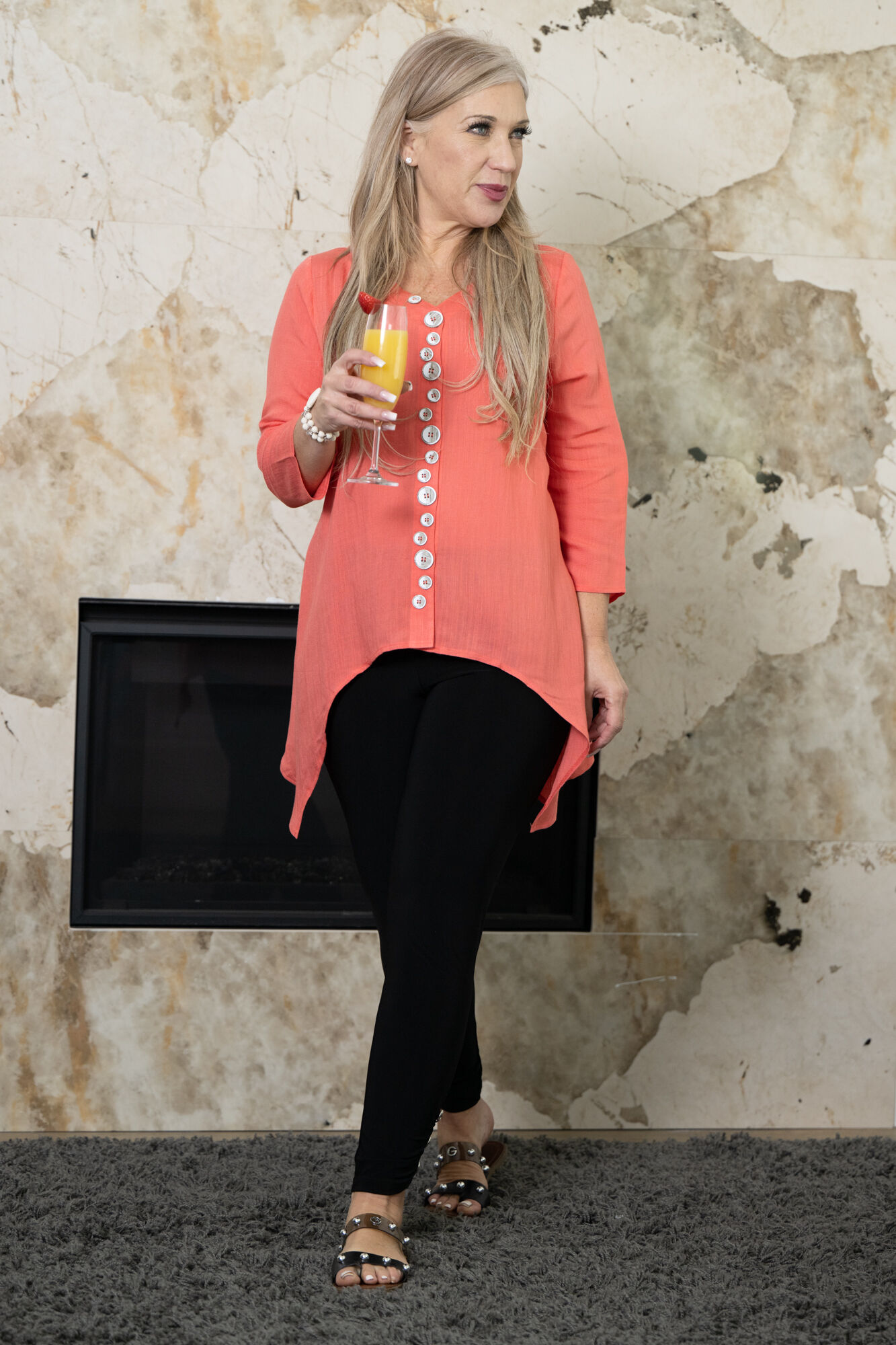 Sharkbite Hi-Lo Shirt Image 4