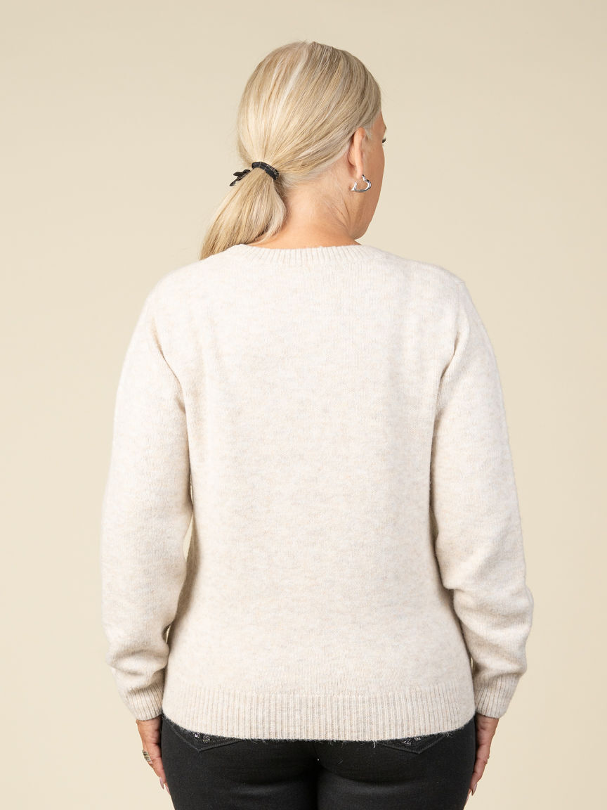 Long Sleeve Knit Penguin Sweater