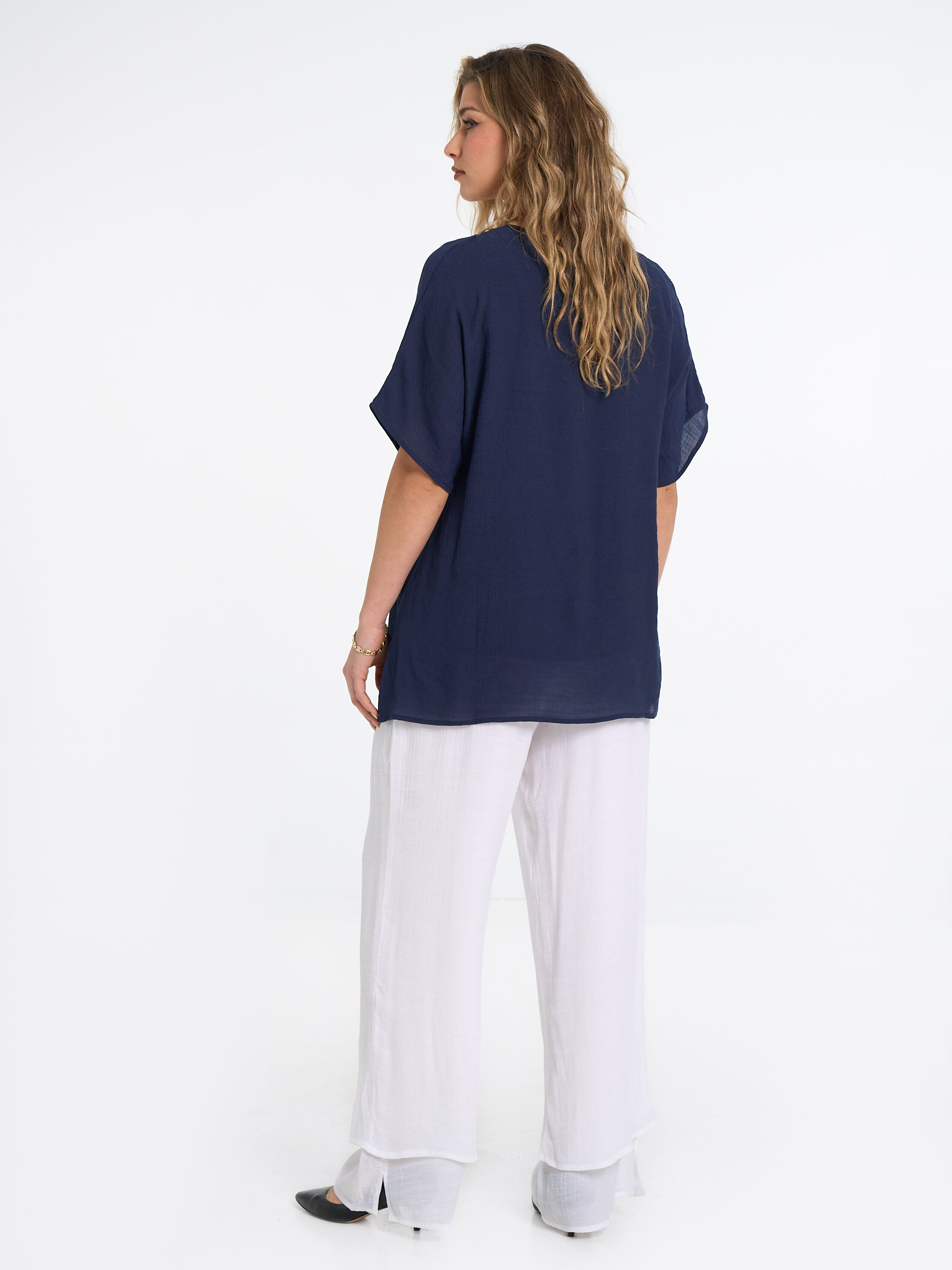 Wide Leg Flowy Pant Image 3