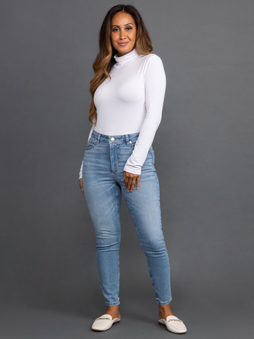 Blue Thread Sophia Curvy Skinny Ankle Jeans Image 1